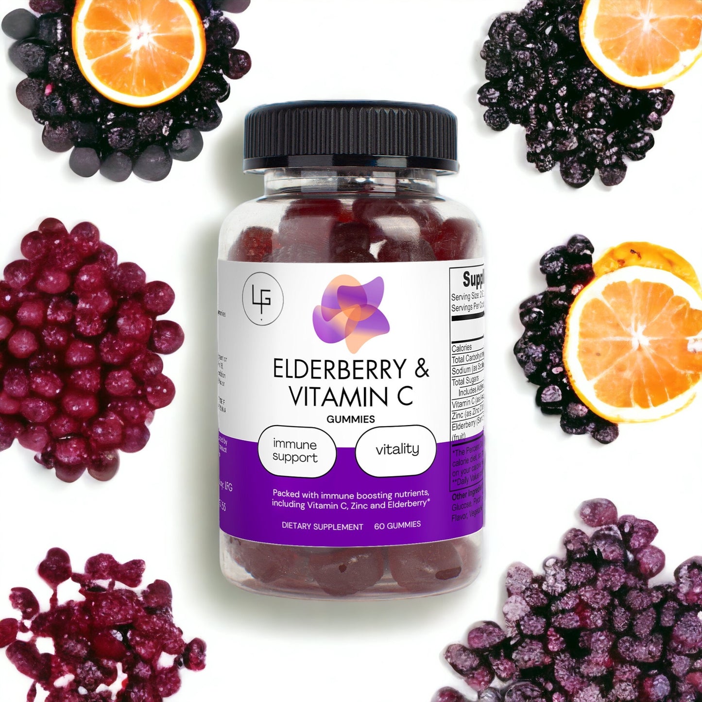 Elderberry & Vitamin C Gummies